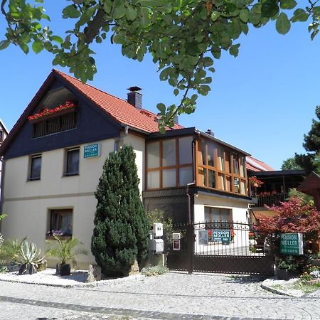 Pension Sonja Mueller Nohra (Weimar) Exterior foto