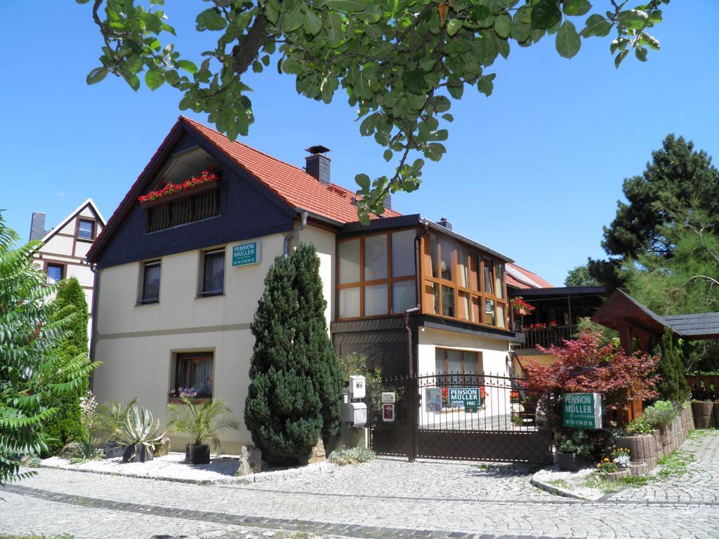 Pension Sonja Mueller Nohra (Weimar) Exterior foto